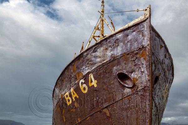 Gardar ship wreck BA64, Patreksfjördur, Iceland