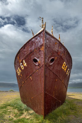 Gardar ship wreck BA64, Patreksfjördur, Iceland