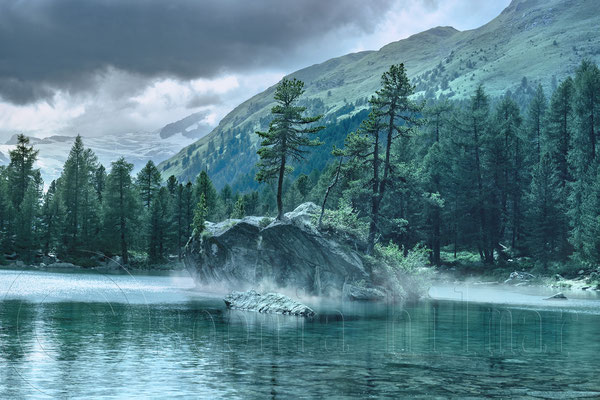 Lake Saoseo, Switzerland