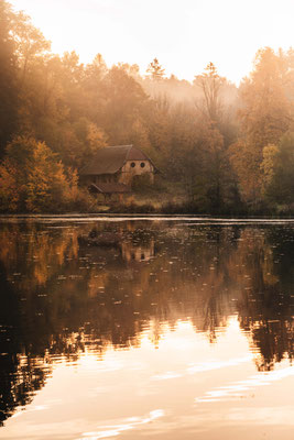 Eulensee mit Eulenhaus - Mariahütte