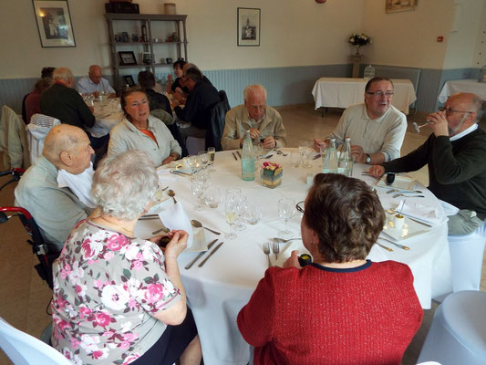 Au restaurant Les Tisons