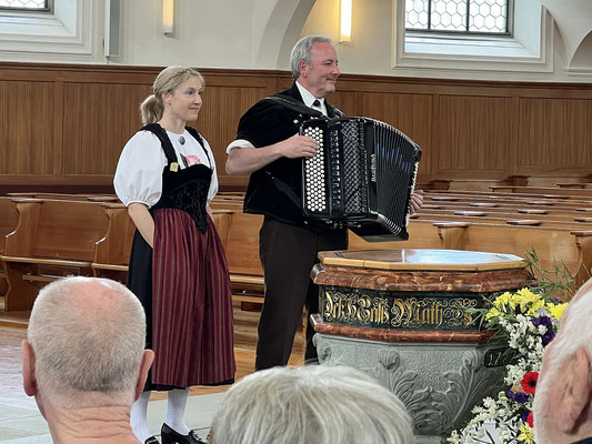 Duett "ums Egg", Michèle Tschudi/Othmar Steffen