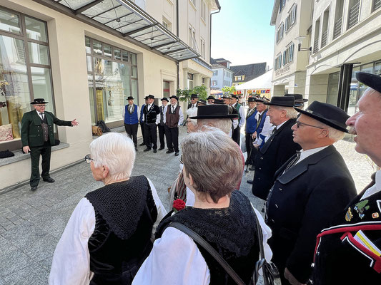 Veteranen FJVZ (beim Einsingen)