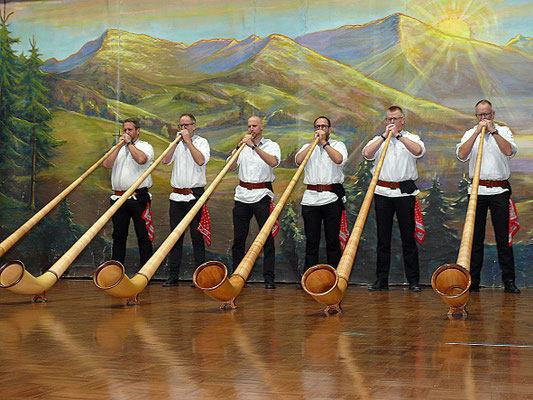 Alphorngruppe Toschtelgruess Schübelbach