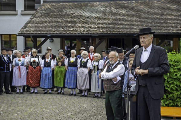 Begrüssung FJVZ-Präsident Ueli Schenk (RM)