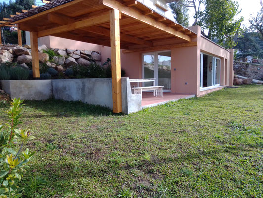 estúdio de corpo e alma, saúde e bem estar, malveira da serra, terraço com vista, natureza, jardim, relvado