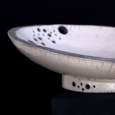 plat en raku de l'atelier du récantou