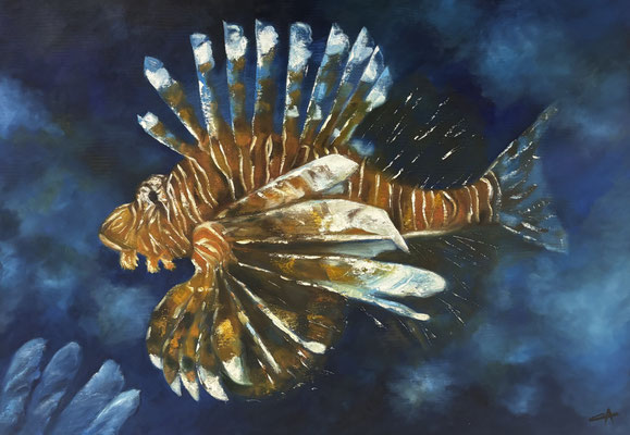 N°5078 ARNOLD La rascasse poisson dragon AST 64x92