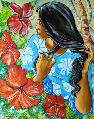 N°24 MENGHINI La nature s’habille Huile sur toile 50 x 40 cm 2026