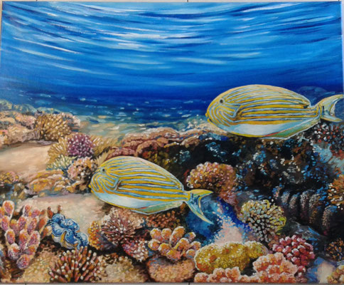 N°5061 VENEZIANO Jardin de corail HST 80x100