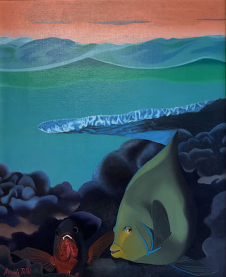 N°4819 DALLET Michèle Maito 17 HST 72x60 1984