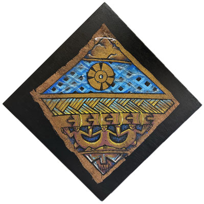 N°23 Mata'i ora Mixte/tapa 30x28 2024