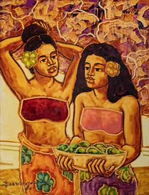 N°4 DEVIENNE "Umete" de fruits HST 72 x 55 cm 2026