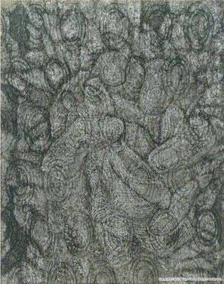 hand　1998 紙に鉛筆　Original 540×380 mm