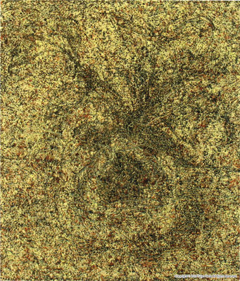 Potted plant　2001 キャンバスに油絵具　Original 530×455 mm