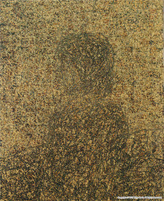 Portrait　2000 キャンバスに油絵具　Original 530×455 mm