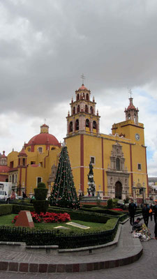Christmas tree at Plaza La Paz...
