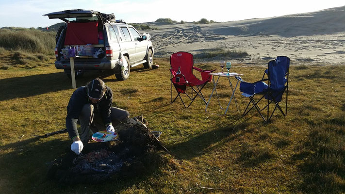 Chiloé NP - in den Sanddünen.