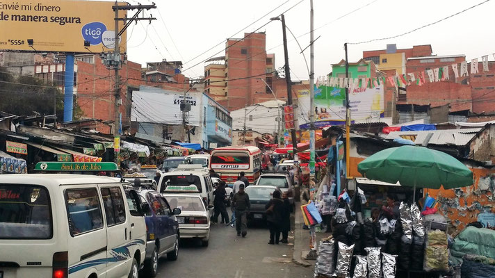 Markttag in La Paz