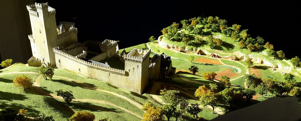 Chateau de Commarque XVe interprétation Hervé Arnoul