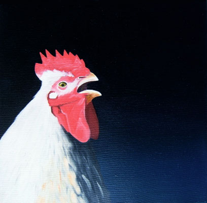 01, 2012, Oil on Canvas, 30 x 30 cm