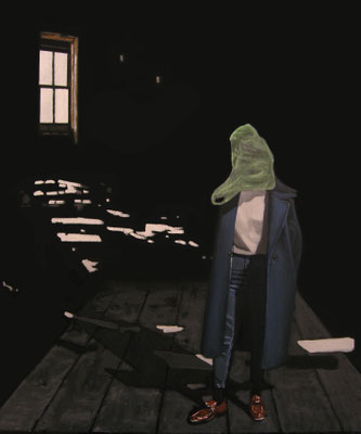 Déjà-vu 5, 2025, Oil on Canvas, 60 x 50 cm