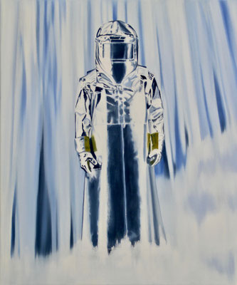 P 09, 2018, Oil on Canvas, 60 x 50 cm