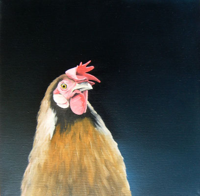 11, 2012, Oil on Canvas, 30 x 30 cm