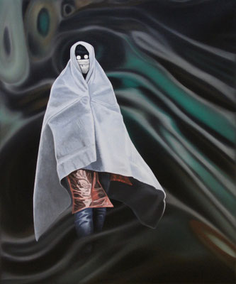 P 38, 2018, Oil on Canvas, 60 x 50 cm