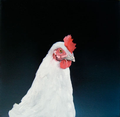 07, 2012, Oil on Canvas, 30 x 30 cm