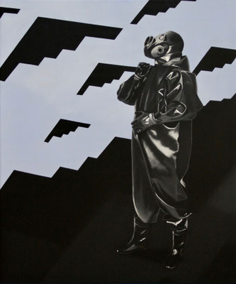 P 30, 2018, Oil on Canvas, 60 x 50 cm