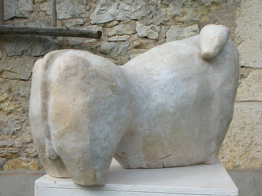 le taureau (céramique émaillée)