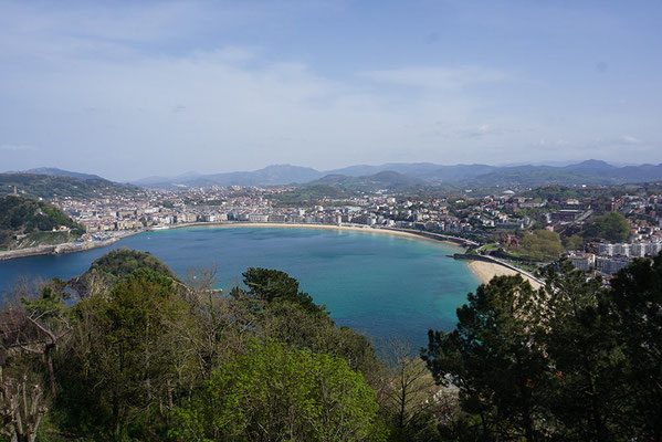 Bucht mit Blick auf Bilbao