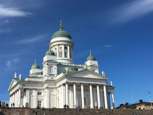 Architekturreise Helsinki_Dom zu Helsinki auf dem Senatsplatz