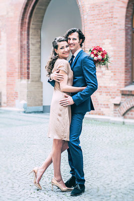 Hochzeit im Münchner Rathaus am Marienplatz