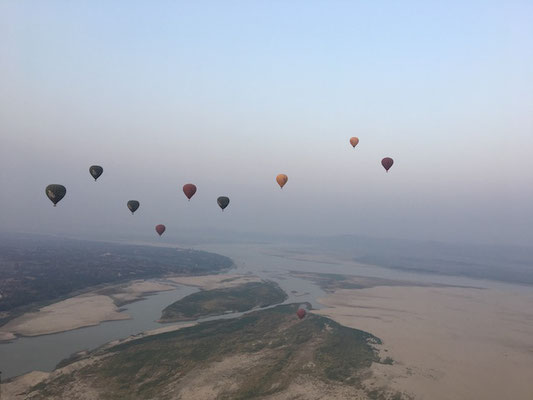 Aussicht vom Ballon