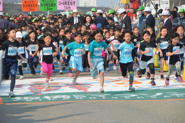 小学女子１,２年　500m