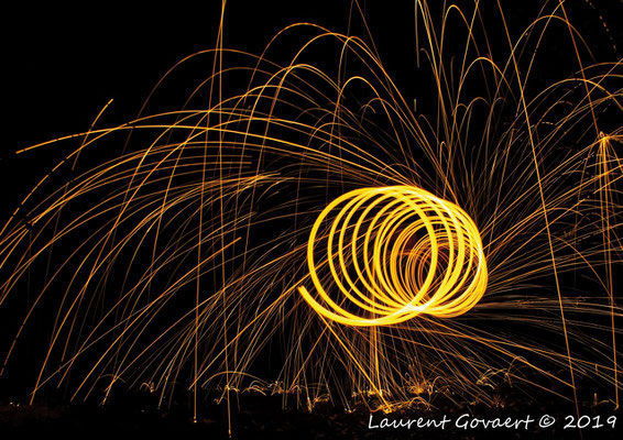 Light painting Laurent Govaert