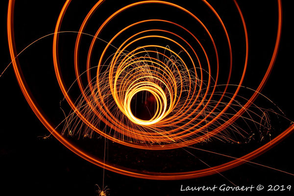 light painting Laurent Govaert