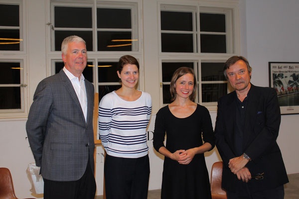 Author James W. Graham, Alina Heinze (Director), Stefanie Haacke (mare Publishing House), Holger Teschke (Author)
