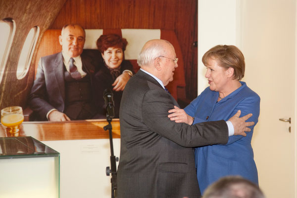 Mikhail Gorbachev, Chancellor Dr. Angela Merkel