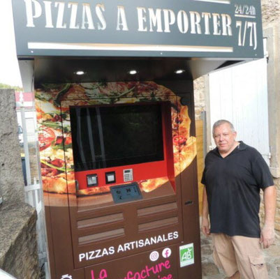 Distributeur de pizza