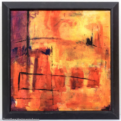 60 x 60 / Acryl auf Leinwand + Rahmen