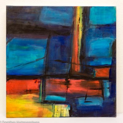 60 x 60 / Acryl auf Leinwand