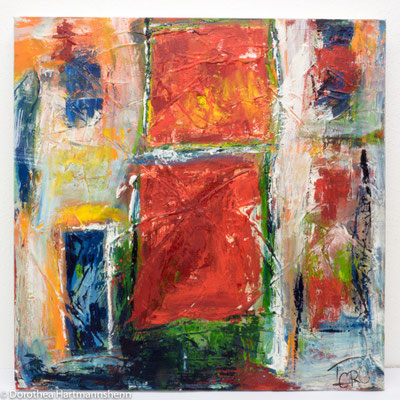 60 x 60 / Acryl auf Leinwand