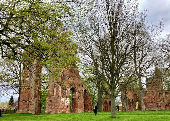 Die Klosterruine in Eldena