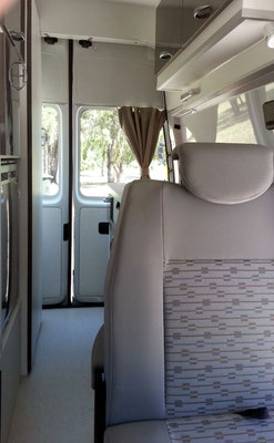 seats with height adjustable head rests