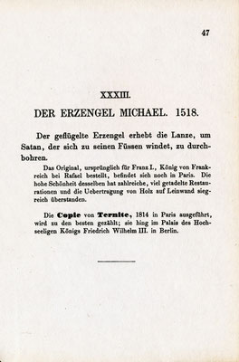 Verzeichnis der Gemälde im Raffael-Saal, Berlin 1861