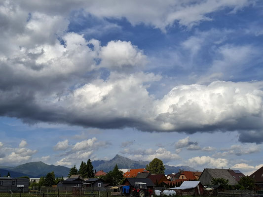 Blick Richtung Spitze des Kriváň