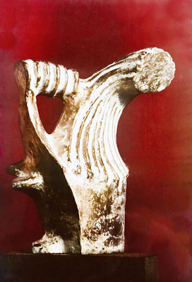 bronzeplastik von dem Bildhauer Karlheinz Engelin